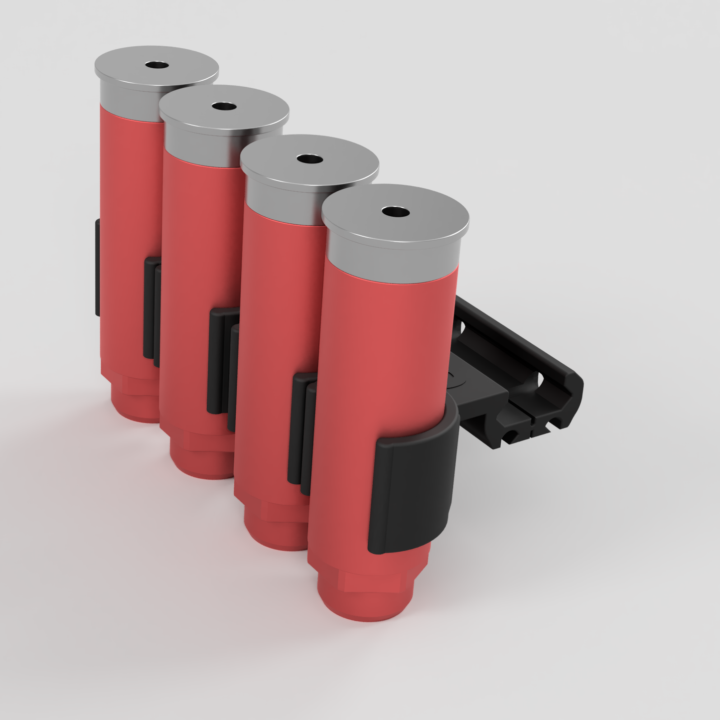 AEA Scuba Ashinger vierfach Luftkartuschenhalter an Picatinny + 2 x Quickloader - UE3D Shop