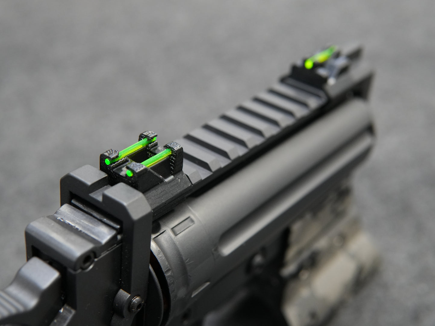 Dartie aiming aid with fiber optics (formerly Sixneedler)