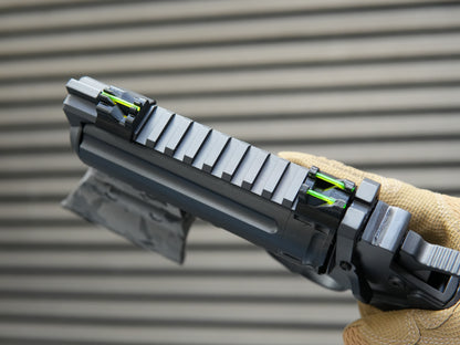 Dartie aiming aid with fiber optics (formerly Sixneedler)