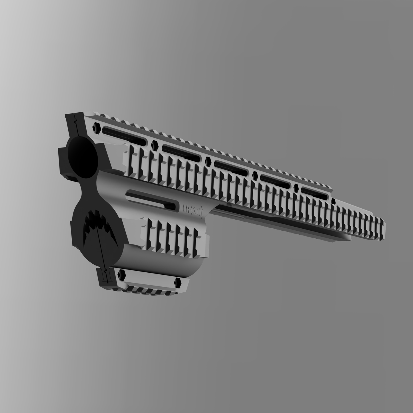 MEGABand – Die ultimative Picatinny-Schiene für deine Megalodon! Original von UE3D - UE3D Shop