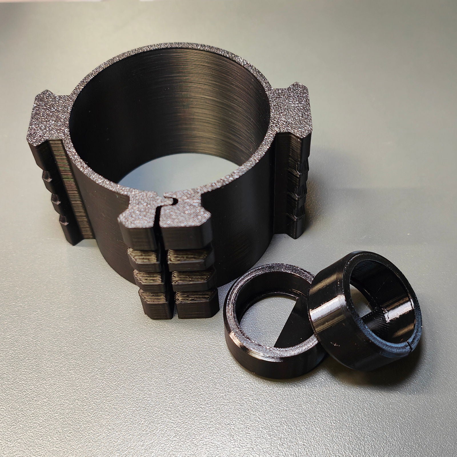 Modulares Bottle Clamp Set mit Picatinny-Aufnahmen für AEA HP MAX - Vielseitig & Anpassbar für Jagd und Sportschießen - UE3D Shop