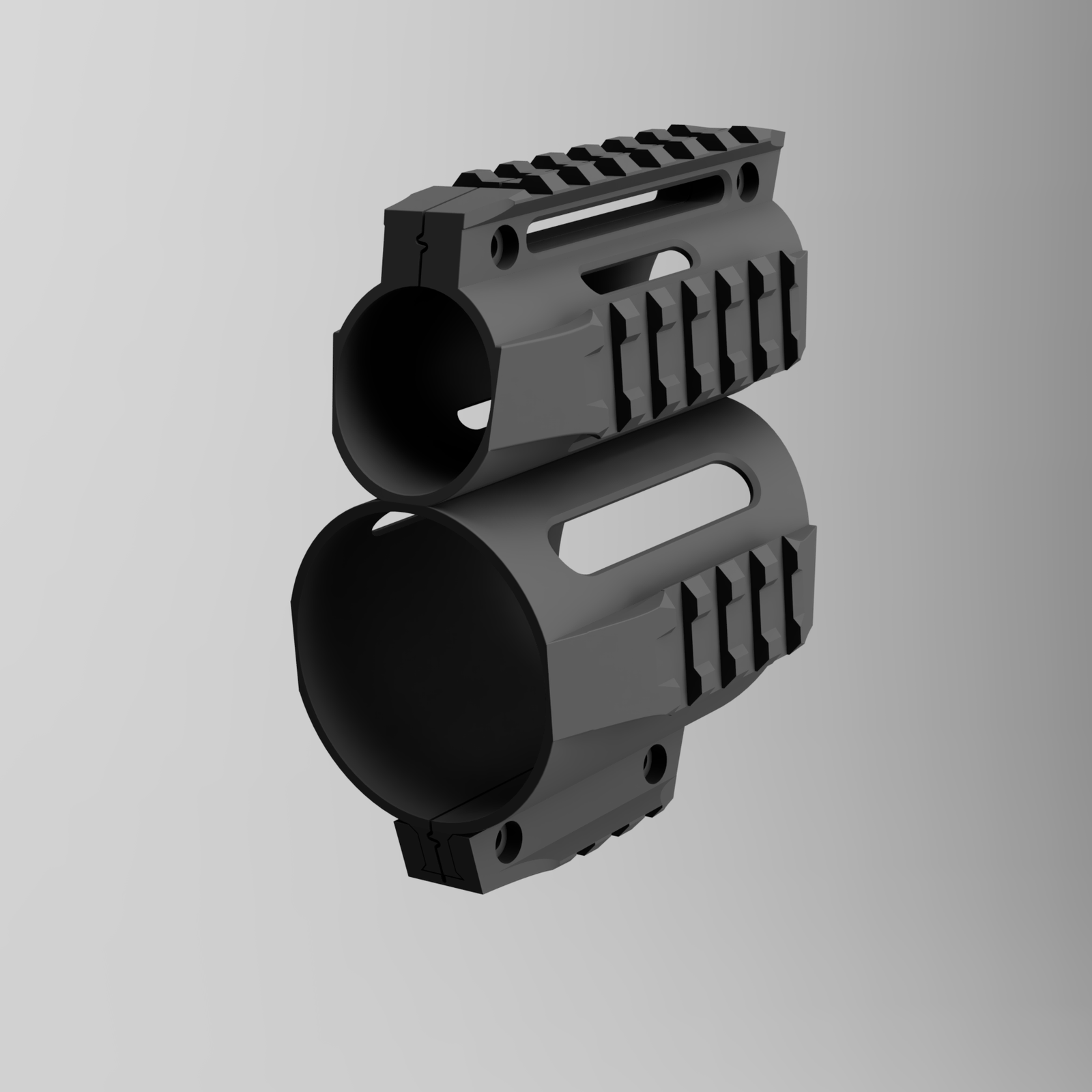 UE3D 6 x Picatinny Laufabdeckung "Monster Mini" für die AEA HP MAX MK2 - UE3D Shop